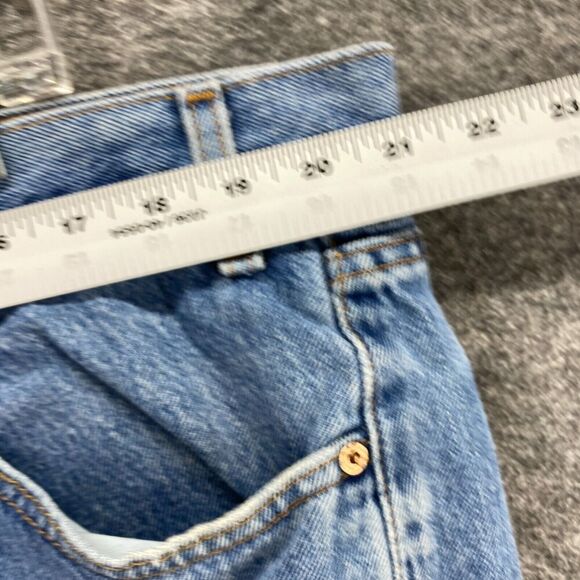 Levi's Cropped Jeans Men 44*30 Blue Denim Light Wash 550 Relaxed Fit Straight - Picture 5 of 10